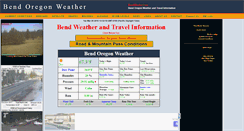 Desktop Screenshot of bendweather.com